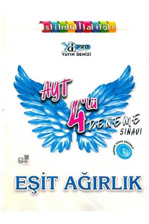 YKS AYT PRO DENEME 4 LÜ EŞİT AĞIRLIK - 2023-24