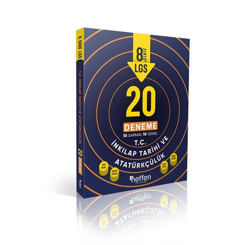 Netfen 8.Sınıf LGS İnkılap Tarihi 20 Deneme
