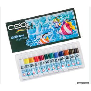 CEO ART AKRİLİK BOYA 12ML 12 RENK