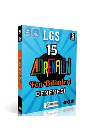 Adrenalin Yayınları 8. Sınıf LGS Fen Bilimleri 15 Branş Denemesi