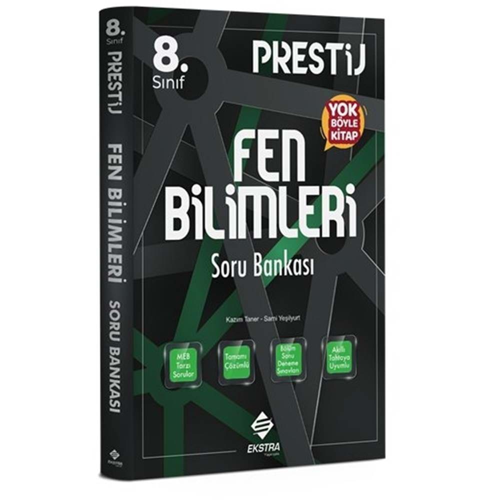 EKSTRA 8. SINIF PRESTİJ FEN BİLİMLERİ SORU BANKASI