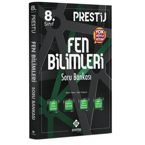 EKSTRA 8. SINIF PRESTİJ FEN BİLİMLERİ SORU BANKASI