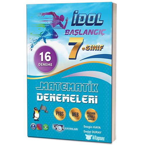 İdol Yayınları 7. Sınıf Başlangıç Matematik 16 Deneme