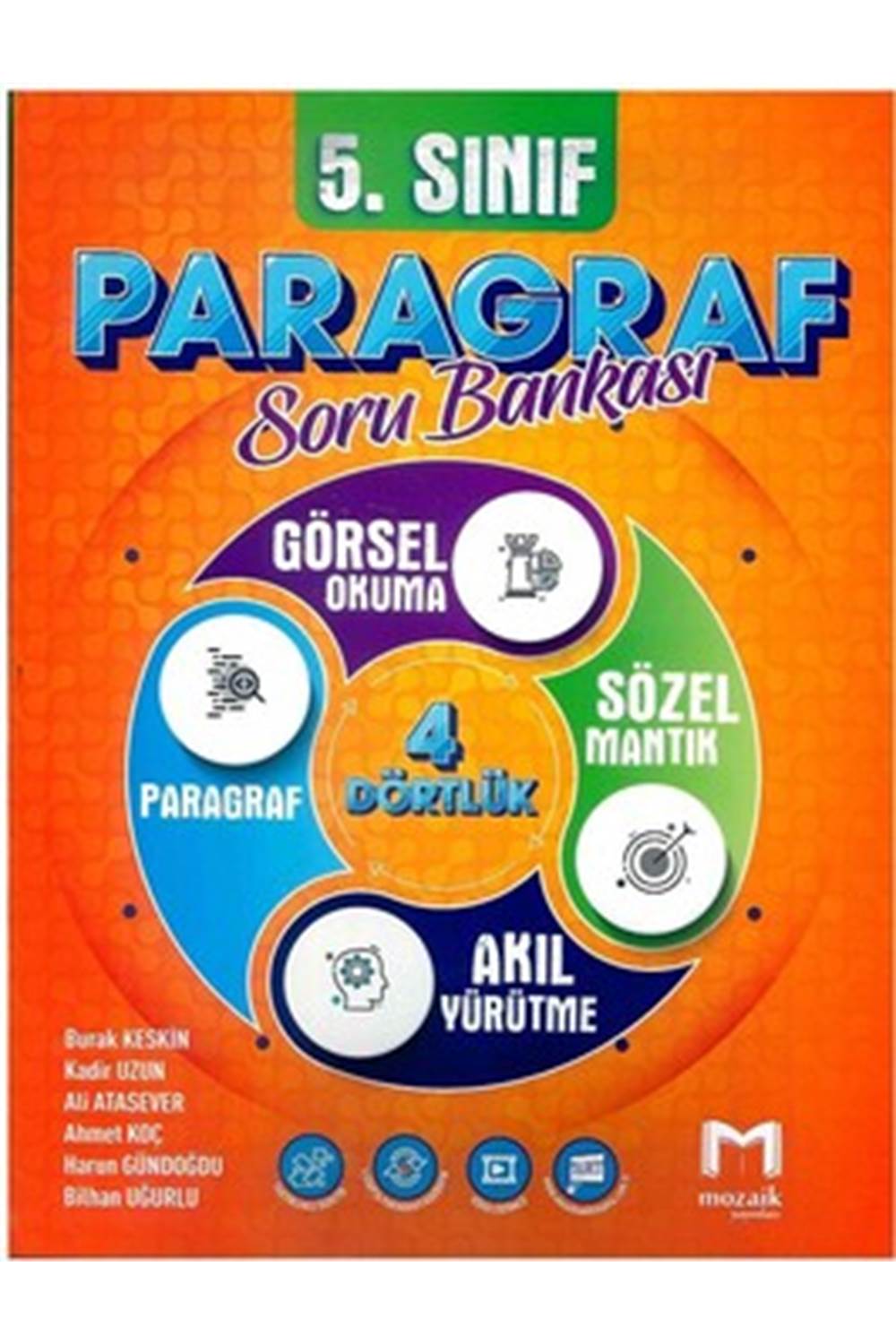 Mozaik Yayınları 5. Sınıf Paragraf Mozaik Soru Bankası