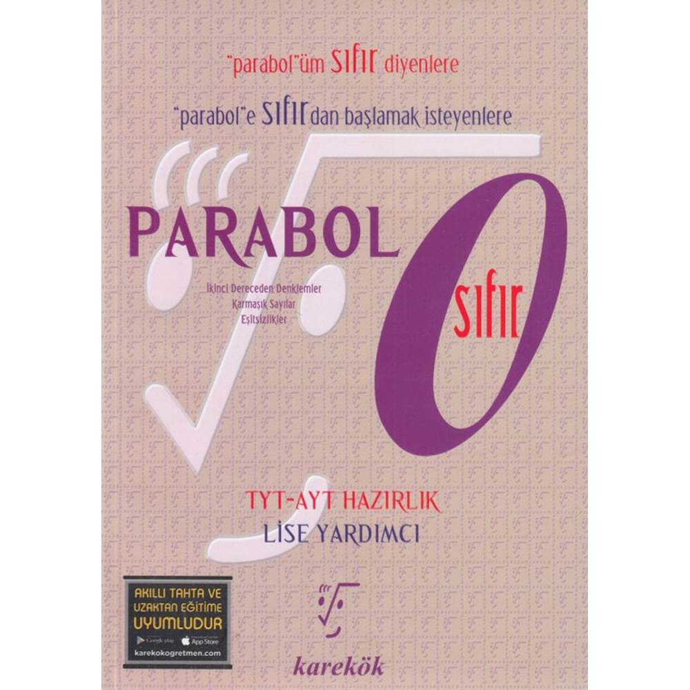 KAREKÖK PARABOL SIFIR