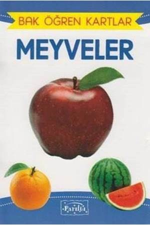Meyveler - Bak Öğren Kartlar