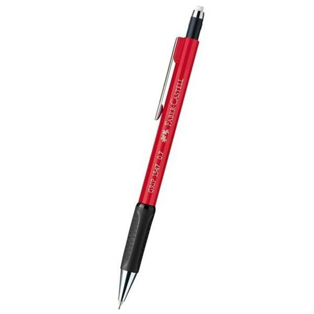 Faber-Castell Grip II 1347 0.7mm Versatil, Kırmızı