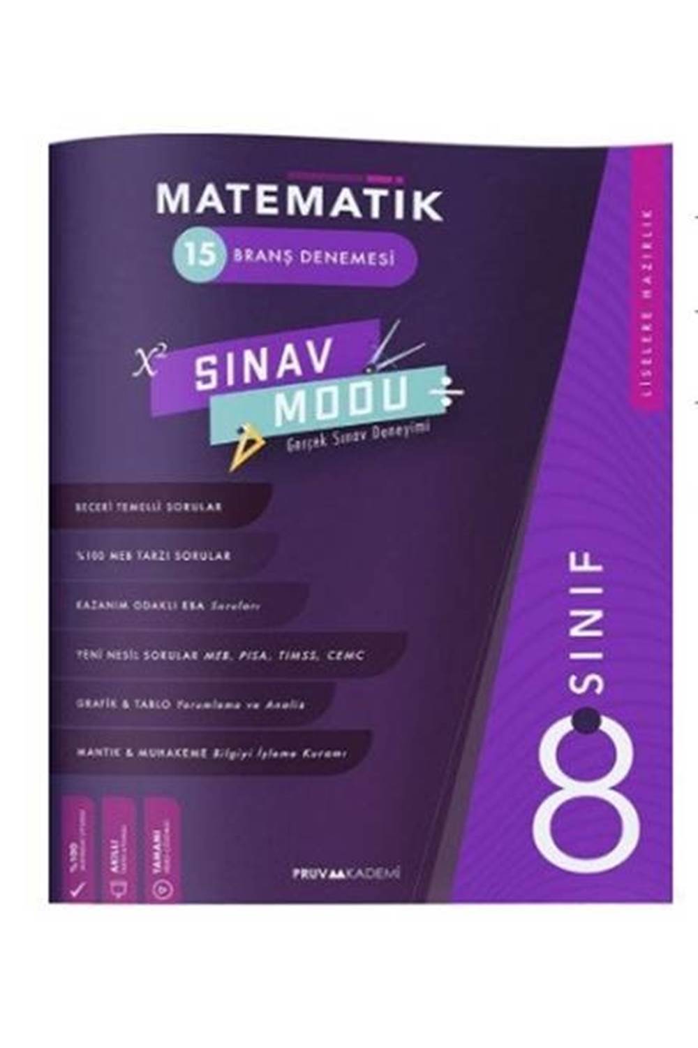 Pruva Akademı 8. Sınıf 15 Matematık Denemesı