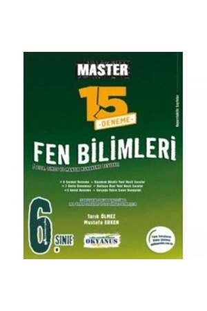 Okyanus 6. Sınıf Master 15 Fen Bilimleri Denemesi