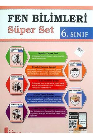 ATA 6. SINIF FEN BİLİMLERİ SÜPER SET