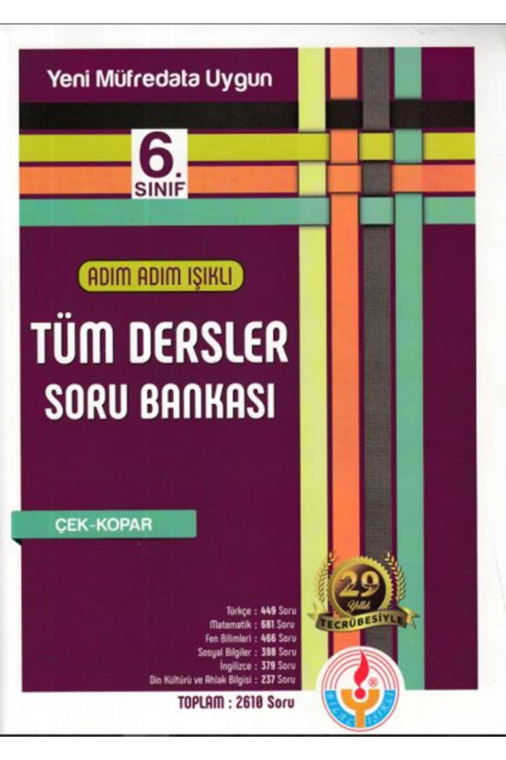 Adım Adım Işıklı 6.Sınıf Tüm Dersler Soru Bankası (Yeni)