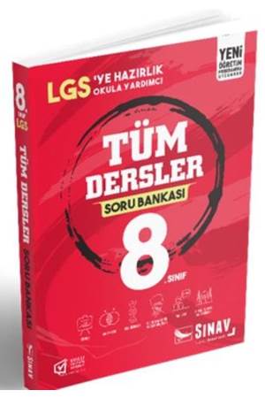 Sınav 8. Sınıf Tüm Dersler Soru Bankası (Yeni)