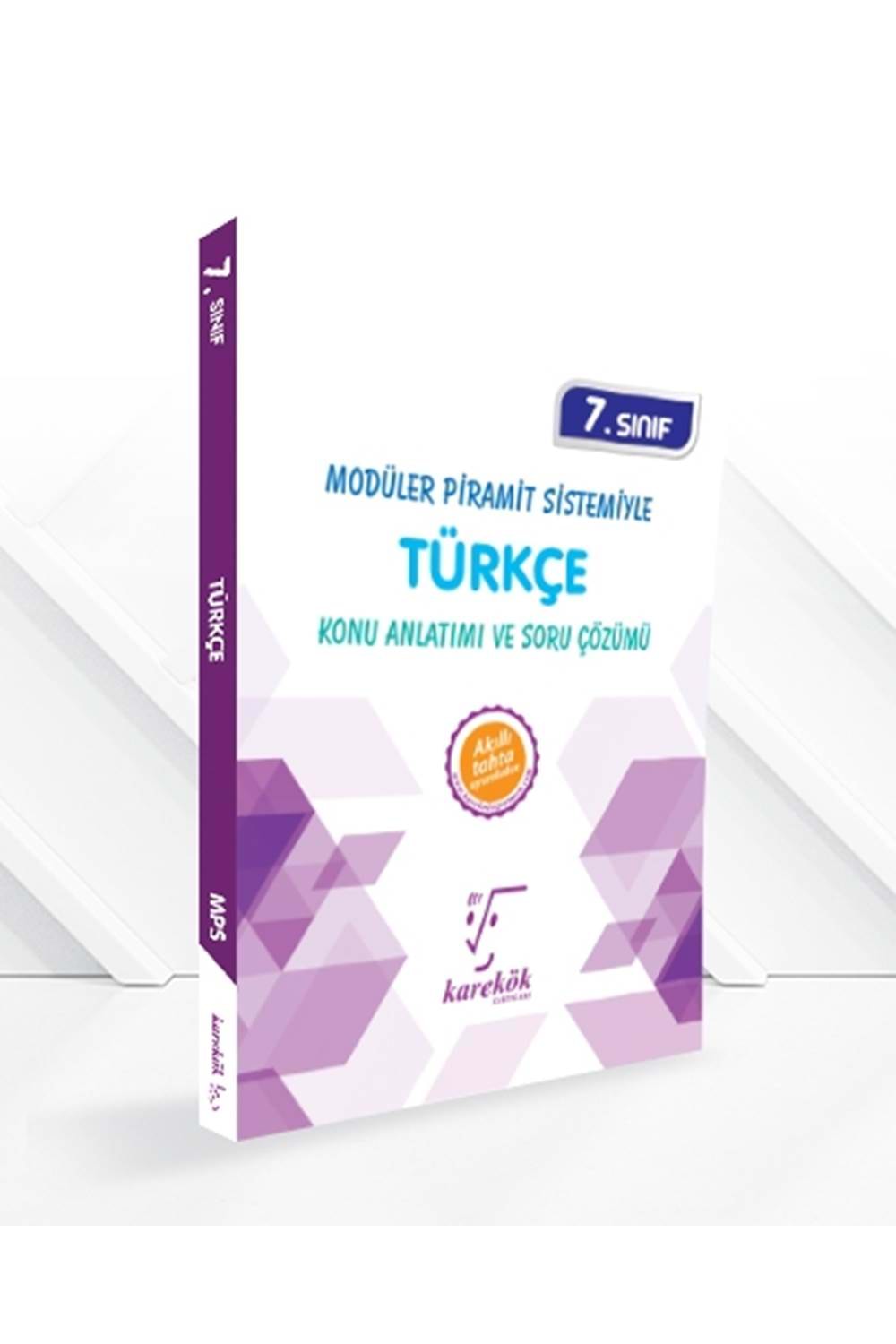 KAREKÖK 7.SINIF TÜRKÇE KİTABI MPS (MODÜLER PİRAMİT SİSTEMİ)