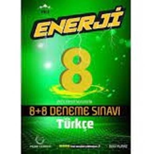 PALME 8.SINIF ENERJİ TÜRKÇE 8+8 DENEME SINAVI
