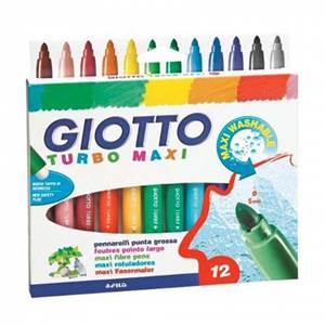 GIOTTO KEÇELİ KALEM TURBO MAXİ 12Lİ