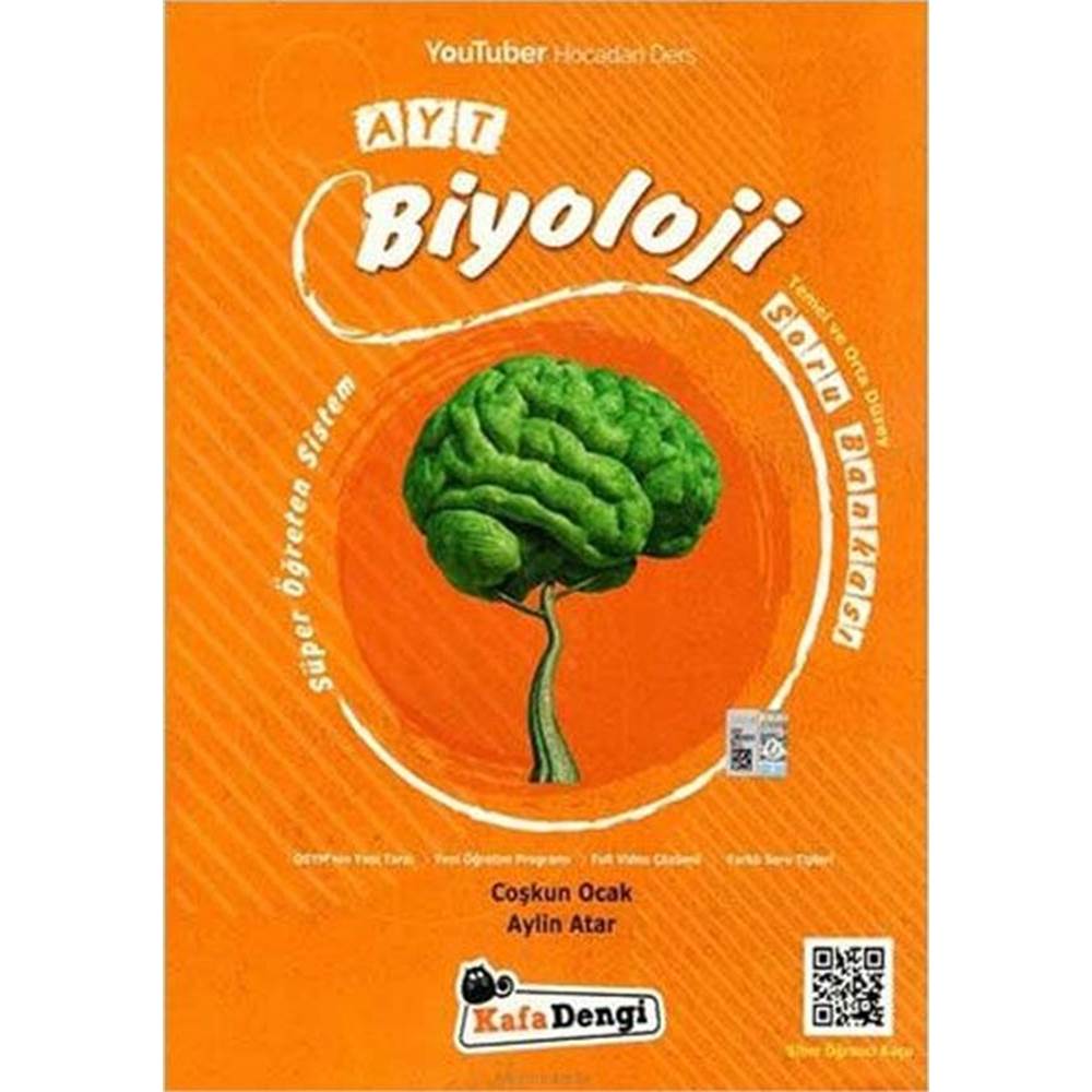 KafaDengi AYT Biyoloji Soru Bankası (Tümü Video Çözümlü) - Süper Öğreten