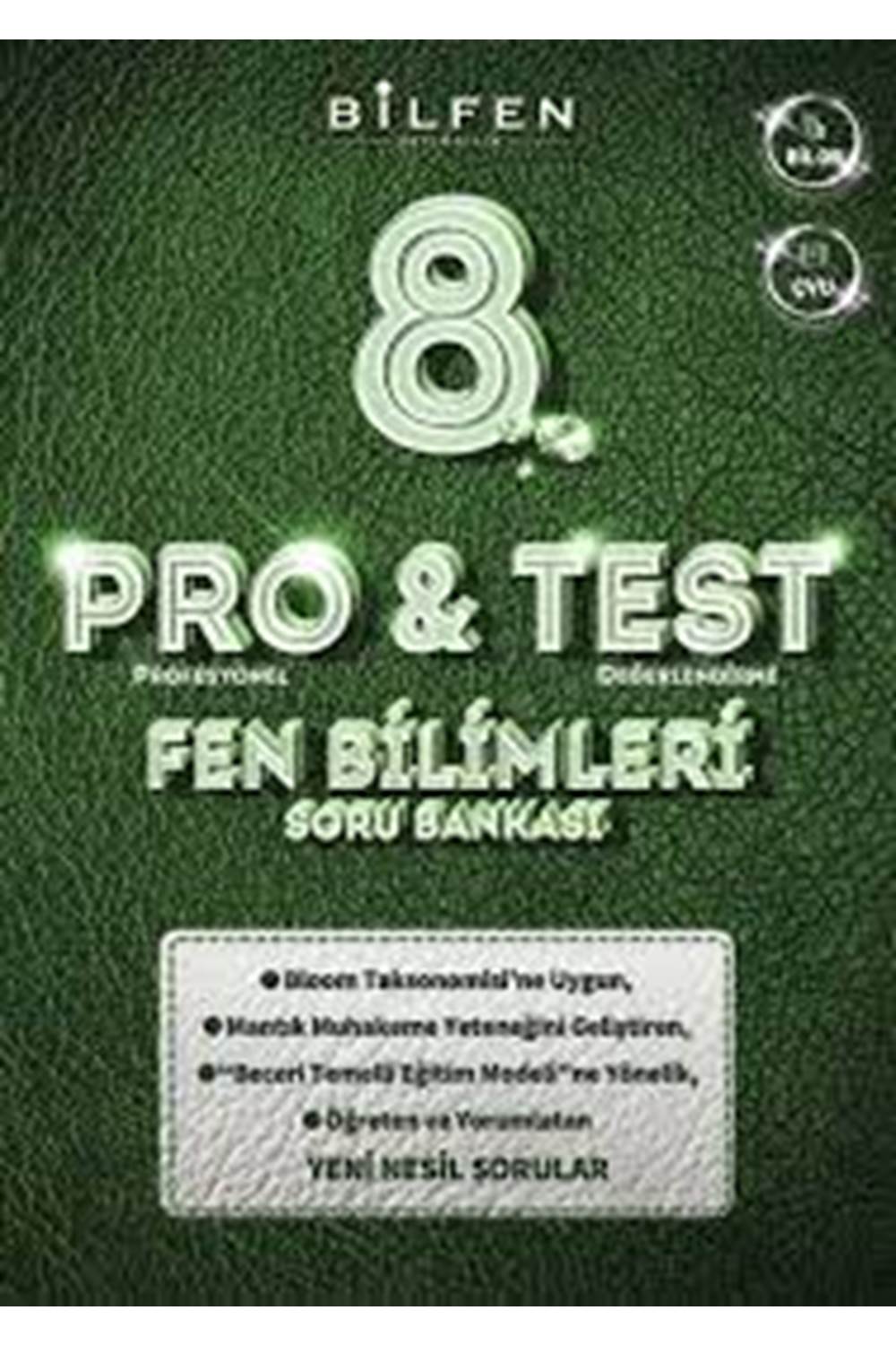 Bilfen Yayıncılık Bilfen 8. Sınıf ProTest Fen Bilimleri Soru Bankası