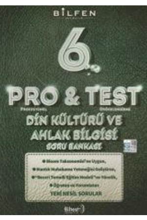 BİLFEN 6. SINIF PRO&TEST DİN KÜLTÜRÜ VE AHLAK BİLGİSİ SORU BANKASI