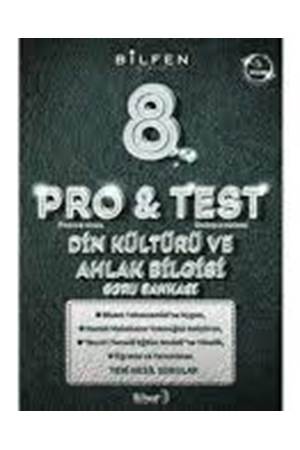 BİLFEN 8. SINIF PRO&TEST DİN KÜLTÜRÜ VE AHLAK BİLGİSİ SORU BANKASI