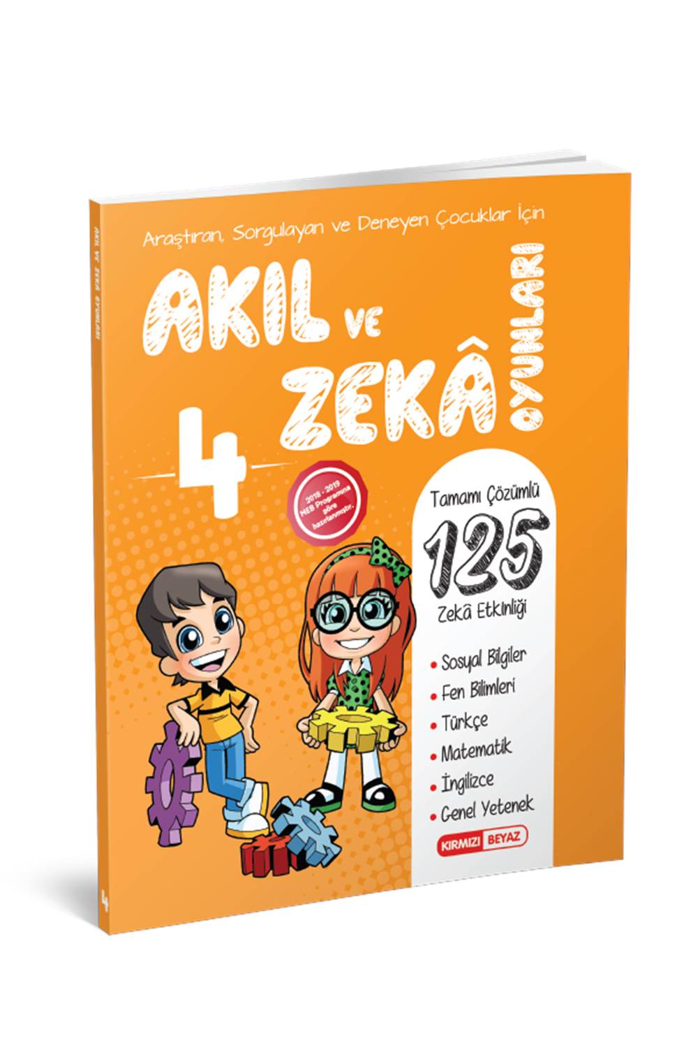 Kırmızı Beyaz Akıl Ve Zeka Oyunları 4.Sınıf