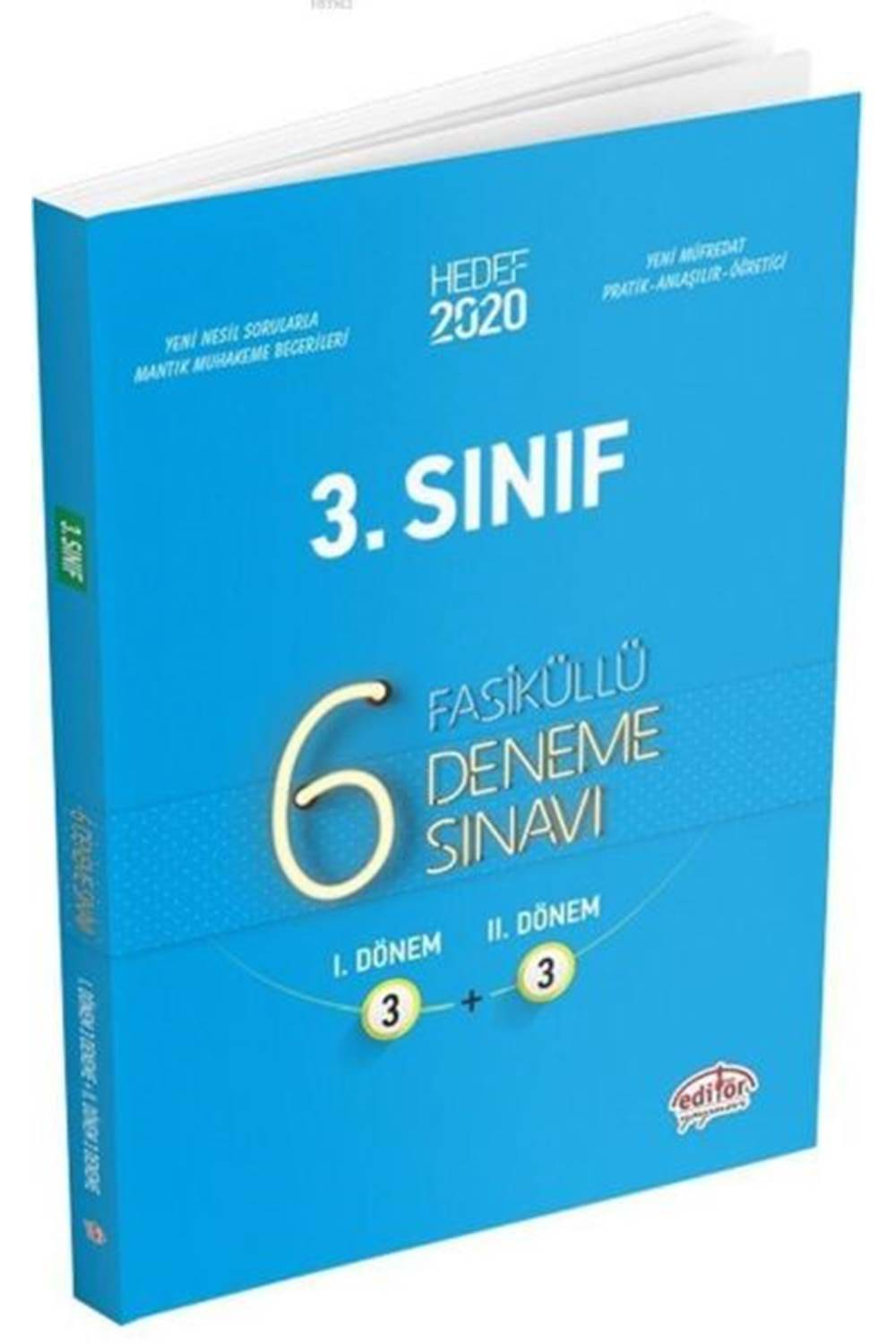 Editör 3. Sınıf Fasiküllü 6 Deneme Sınavı