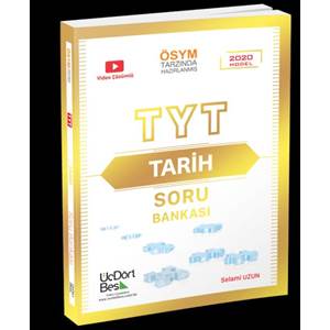 Üç Dört Beş 2022 TYT Tarih Soru Bankası