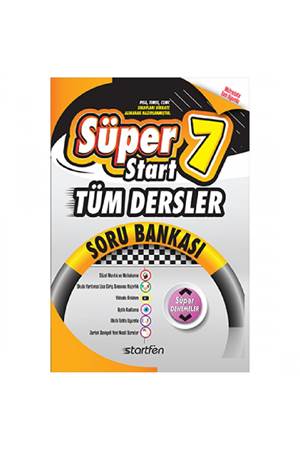 STARTFEN 7.SINIF SÜPERSTART TÜM DERSLER SORU BANKASI
