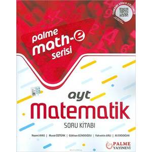 Palme Yayıncılık - Bayilik Math-e Serisi AYT Matematik Soru Kitabı