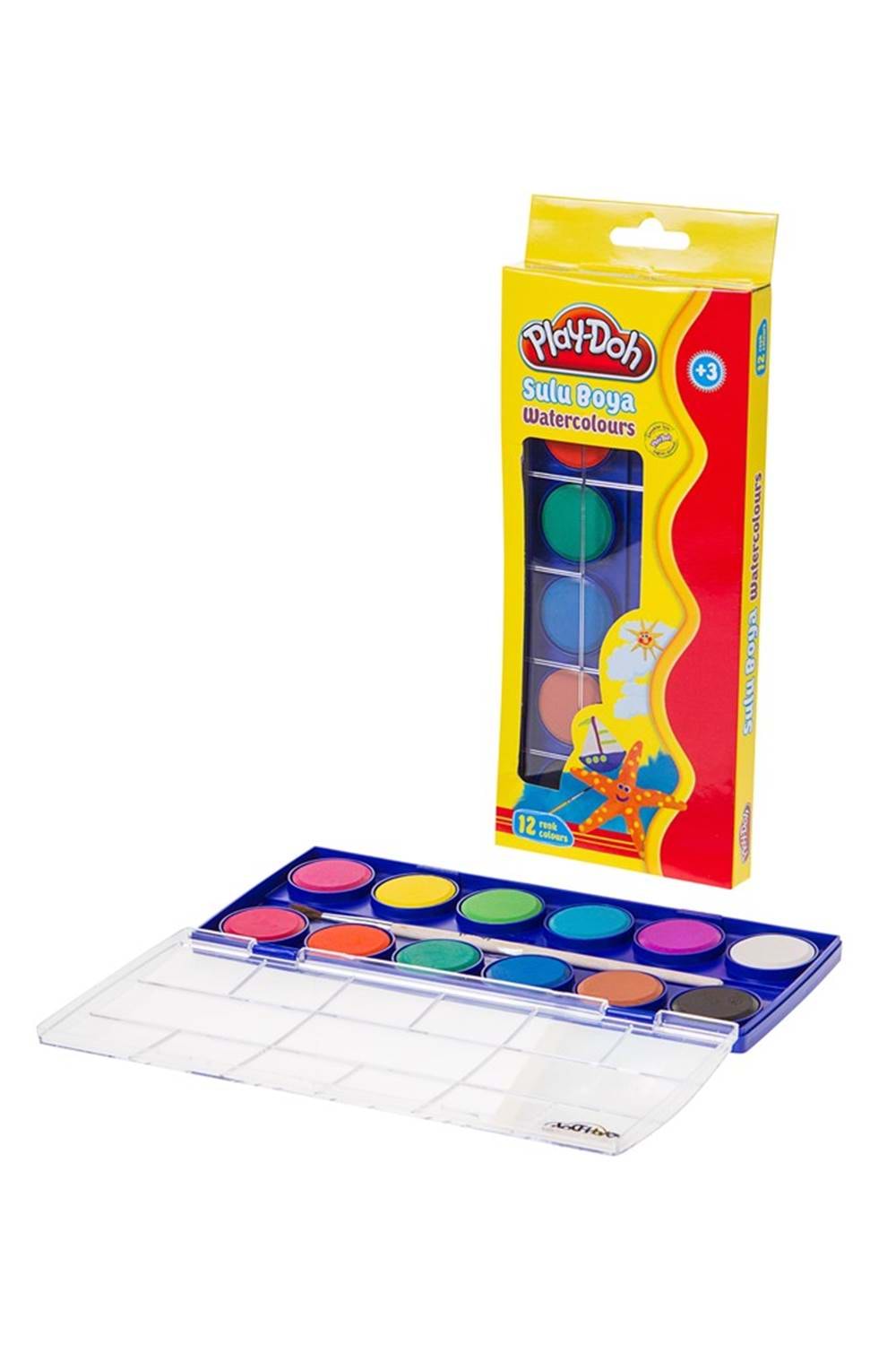 PLAY-DOH SULUBOYA 12 RENK BÜYÜK