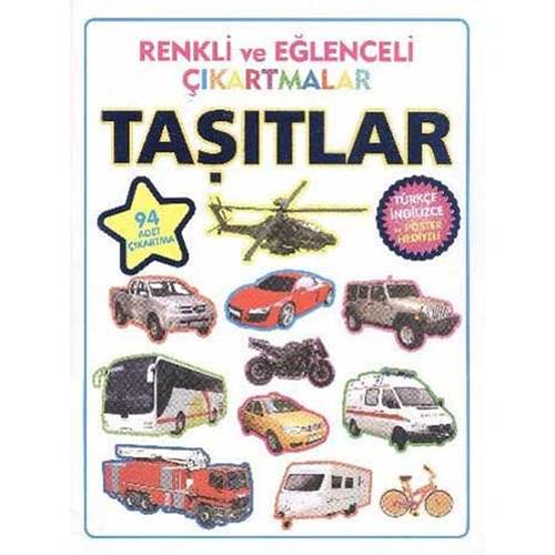 Renkli ve Eğlenceli Çıkartmalar Taşıtlar