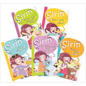 Şirin İş Başında 1 Set - (5 Kitap)