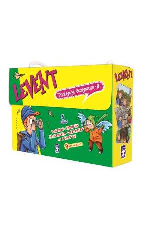 Levent Türkiye'yi Geziyorum - 3 (5 Kitap Takım)