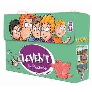 Levent İz Peşinde 1 Set - (5 Kitap)