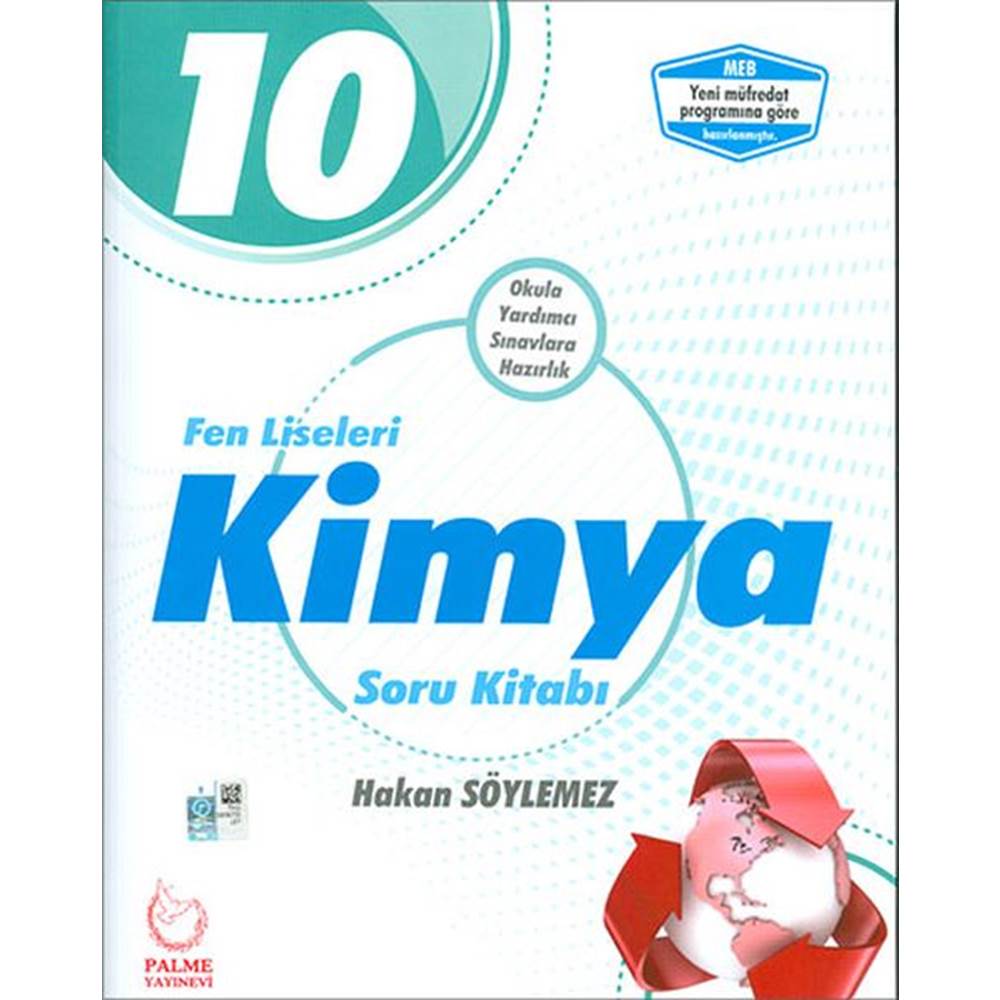 PALME 10.SINIF FEN LİSELERİ KİMYA SORU KİTABI *YENİ*