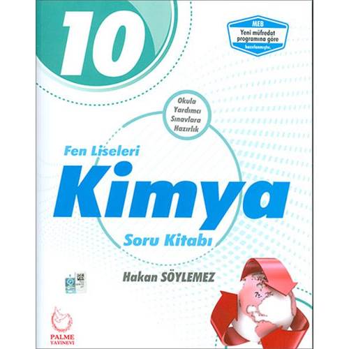 PALME 10.SINIF FEN LİSELERİ KİMYA SORU KİTABI *YENİ*
