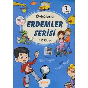 Öykülerle Erdemler Serisi 3. Sınıflar 10 Kitap