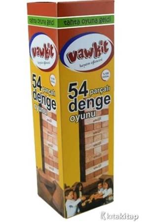 Saffety Ahşap Denge Oyunu 54 Parça